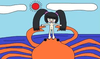 ジャンボズワイガニと海の姫