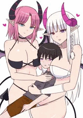 サキュバスにモテモテ