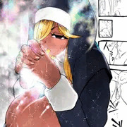 ファンアート　紫煙礼拝