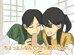 某有名双子のダブルフェラ
