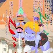 淫霊使い淫魔ちゃんに敗北！淫霊付き下着で無様発情拘束搾精アクメ！
