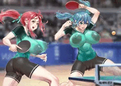 卓球女子ダブルス💗