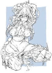 拘束監禁拷問される十六夜咲夜さん