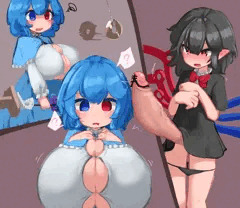 ぬえこがふたなりパイズリえっち