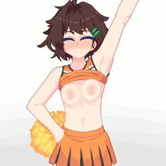 うちの子　チアコス胸出し応援　ループC