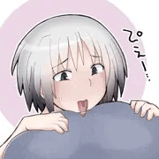 お題：お尻に舌入れ