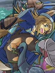 ●神官戦士vs触手○