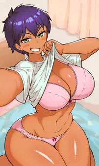 得意げに自撮りを送ってくるボーイッシュ幼なじみちゃん