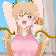レオナ姫触手脇責め：ダイの大冒険エロ同人