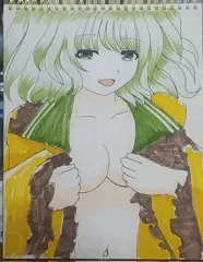 描いたよ。何を？ こいっしーが！ さ。