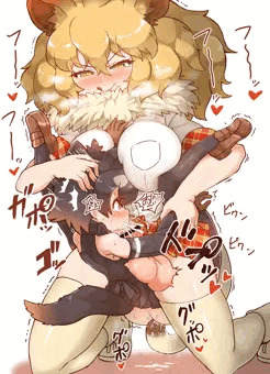ふたなりライオンとタスマニアデビル