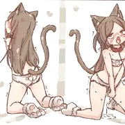 ねこみみのあへがお　オナニー