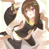 くすぐる。