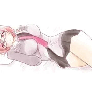寝そべりマシュ