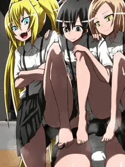 お尻踏み