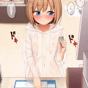 【Skeb】レインコートのみでおつかいをさせられる里桜