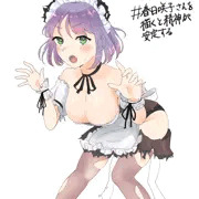 春日咲子さんを描くと精神が安定する