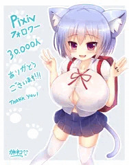 Pixivフォロワー30.000人ありがとうございます
