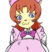 タピオカを胸に挟んでもってきてくれるメイドーにょ