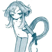 オリキャラ（玄武の擬人化）を脱がせました