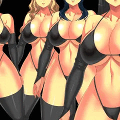 黒ビキニ女戦闘員