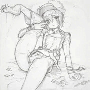 旅人さん　脚