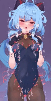 🍣原神　甘雨　バニー触手服