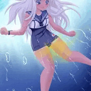 潜水艦は水中で