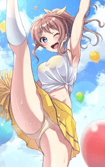 「がんばれっ♡がんばれっ♡♡」