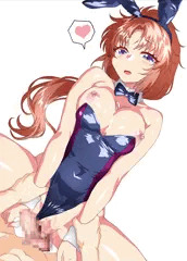 バニーマリーダ・クルス胸でしてから続けて