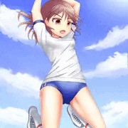 体操服の子