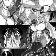 新刊「淫紋悪堕ちノ姫騎士団」のサンプルページ
