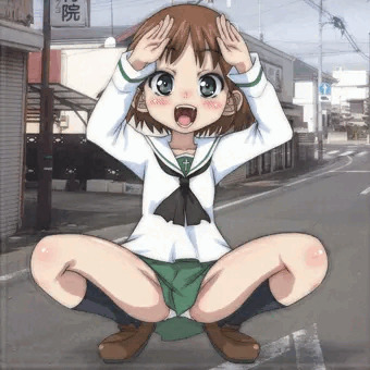 商店街と桂利奈ちゃん