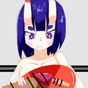 【お題】酒呑童子(FGO)のマスターちん比べ