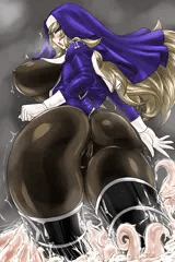 床一面が触手だらけの通路