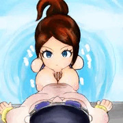 水泳の練習ゥ・・・