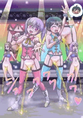 マナカ＆スズノライブステージ（skeb）