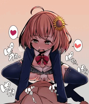 騎乗位hnhmちゃん。