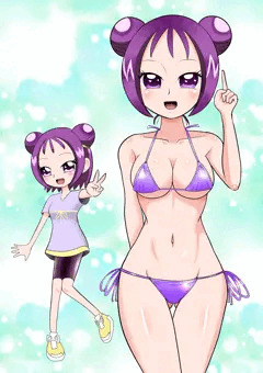 どれみちゃんと同じ髪型にしてみたおんぷちゃん（成人向け）