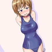 スク水ローター調教