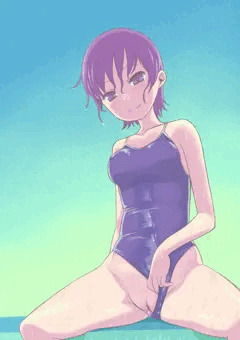 水着少女
