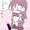 三白眼の女の子