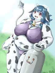ふくよかウシお姉さん