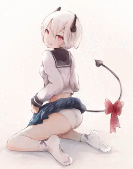 白サキュちゃん
