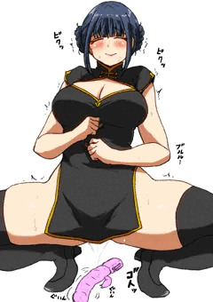 おもちゃがおまたからおちてくるやつ
