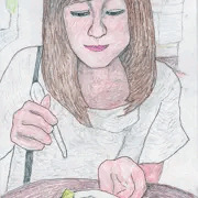 サラダ食べよ！