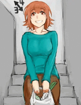 買い物帰りの人妻に