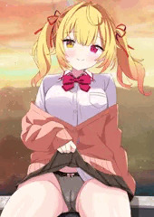 サラちゃんとお外でえっち