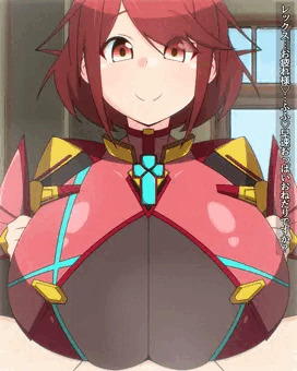 ホムラ　着衣パイズリ