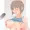 短髪活動的少女